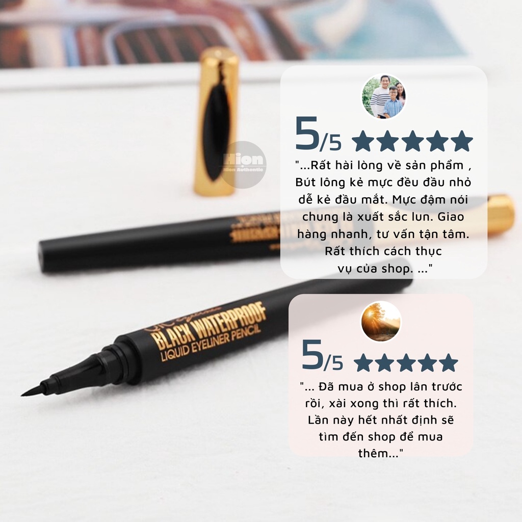 Bút kẻ mắt nước nội địa Trung Quốc   tiện dụng EYELINER không  trôi lem suốt 24h của QICMACDU