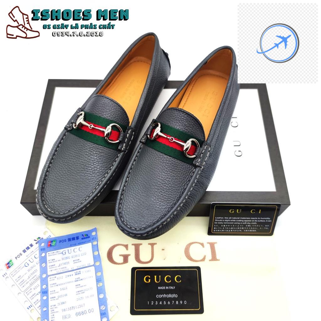 🕶️❤️ Giày lười da nam, Giầy mọi moca Gucci Nam Nhiều màu Thời trang Da bò xịn chuẩn form Cao cấp Bảo hành 1 năm 🕶️❤️
