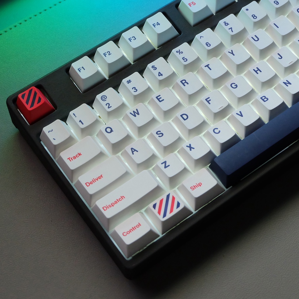 PBT keycap Cherry Profile 141 Phím Dye Thăng hoa Bố cục ANSI Keycap cho bàn phím cơ Cherry MX Switch