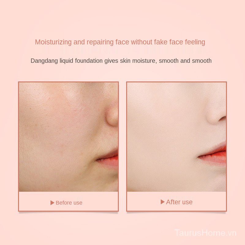 【The Second BranchOYuan】NicoLiquid Foundation Oil Control Concealer Waterproof Sweat-Proof Long-Lasting Moisturizing No Stuck PowderbbCream Vsz5