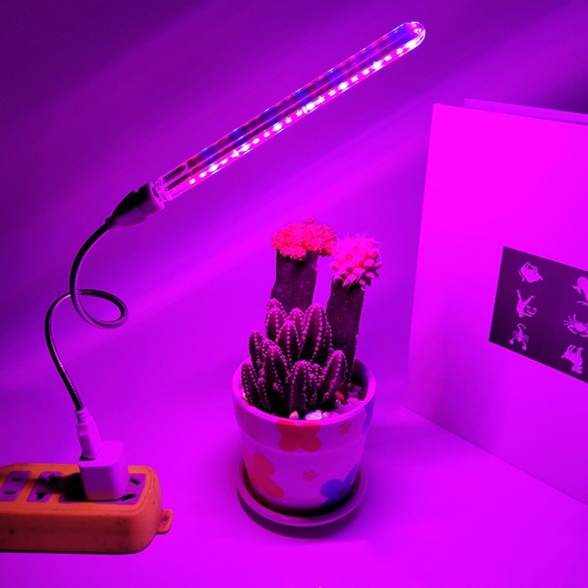 Đèn led kích thích tăng trưởng thực vật trong nhà tiện dụng cho gia đình