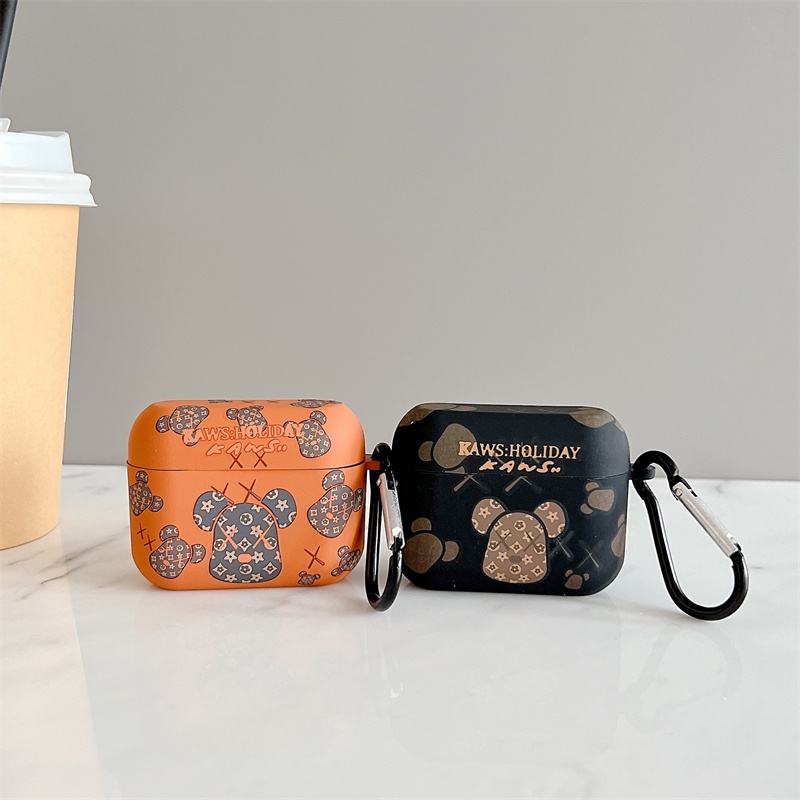 Vỏ Bọc Hộp Sạc Tai Nghe Không Dây Bluetooth Bằng tpu Mềm Mặt Nhám In Họa Tiết Hoạt Hình Dễ Thương Cho Huawei Honor Earbuds x2