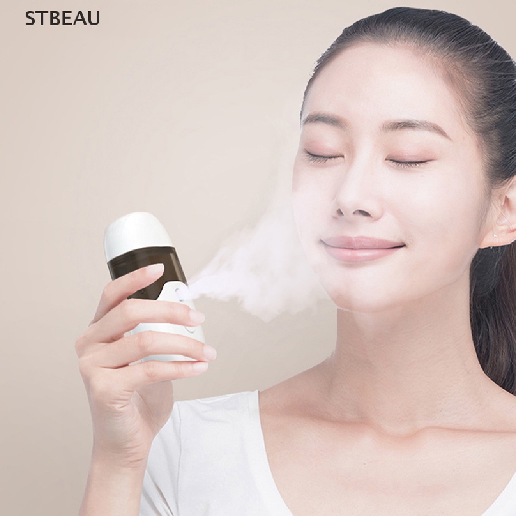 [Hàng mới về] Máy phun sương nano tạo độ ẩm cho da mặt dung tích 50ml kèm cáp