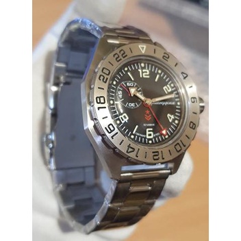 Đồng hồ Nga Vostok komandirskie chống nước tốt 650539. Đồng hồ nam Vostok máy cơ tự động, size mặt 42 chống nước 20ATM