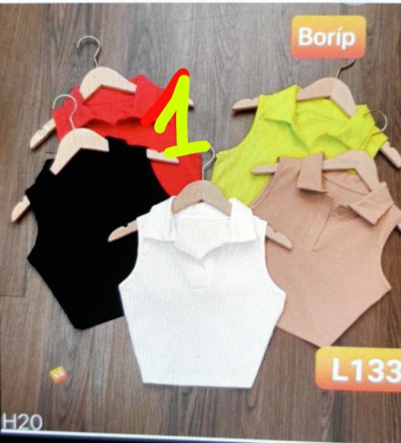 Áo ba lỗ croptop thun borip lạnh đẹp