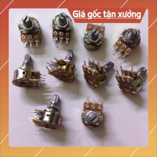 . Chiết áp 2 tầng 6 chân (10 chiếc) ..