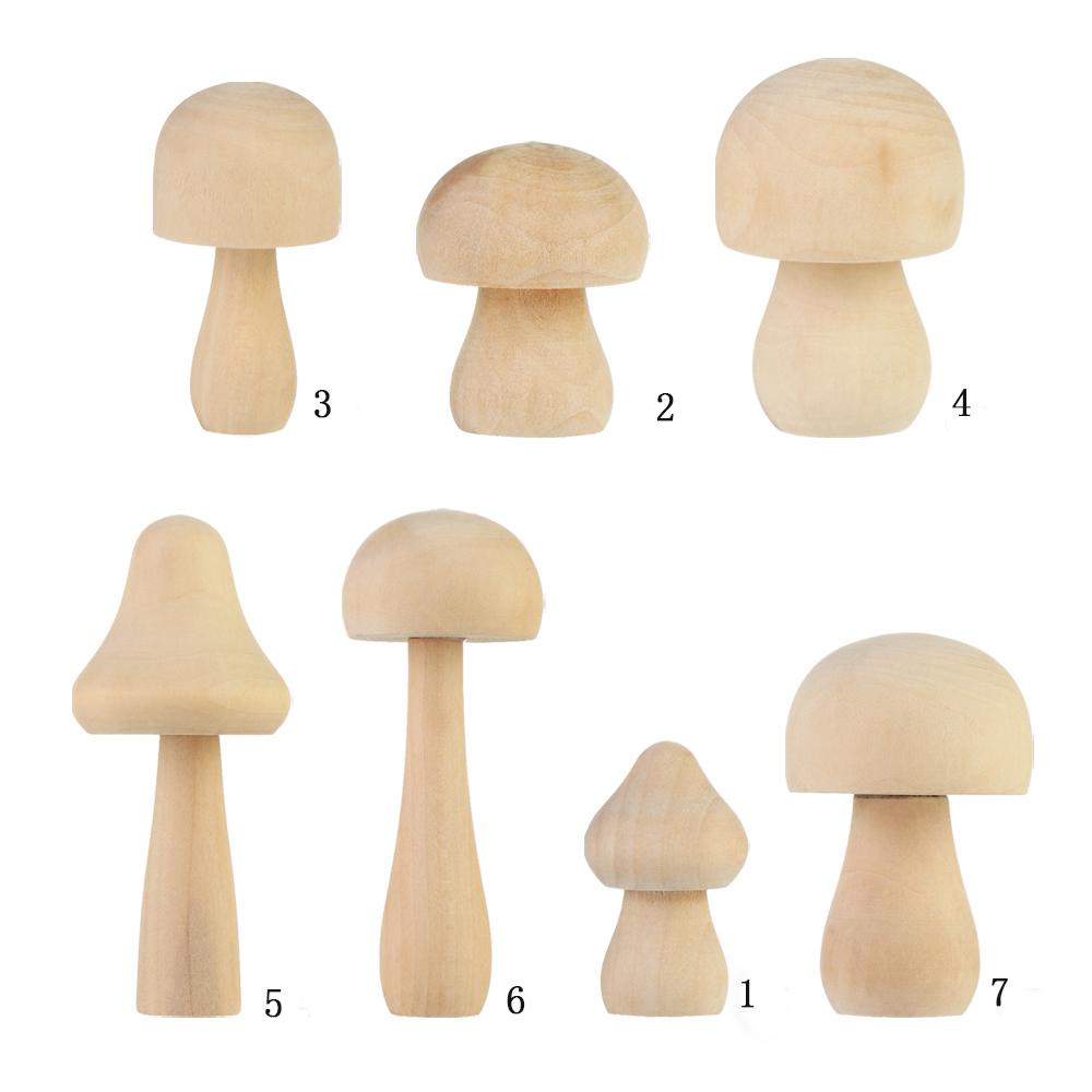Nấm Gỗ Mini Trang Trí Nhà Búp Bê