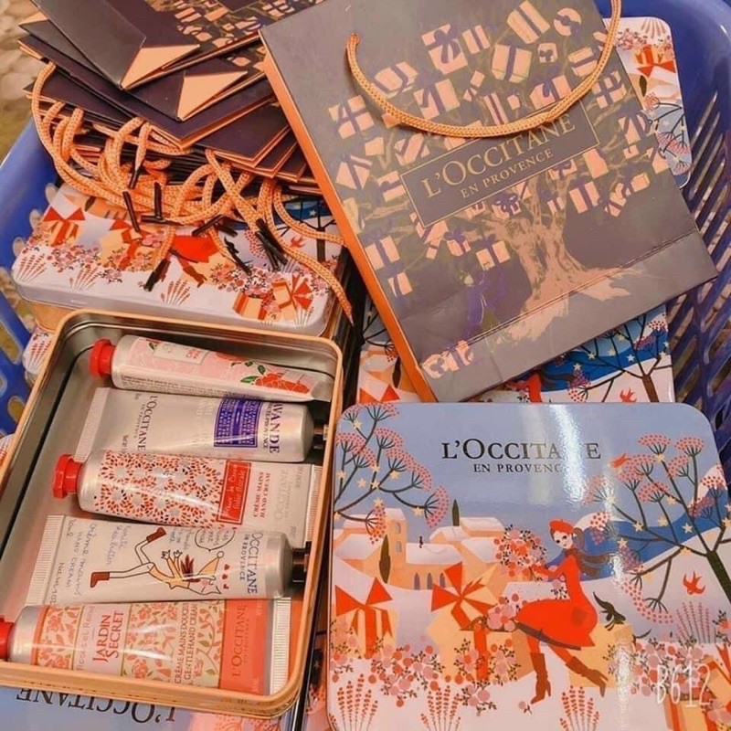 SET 5 TUÝP KEM DƯỠNG DA TAY LOCCITANE NỘI ĐỊA TRUNG