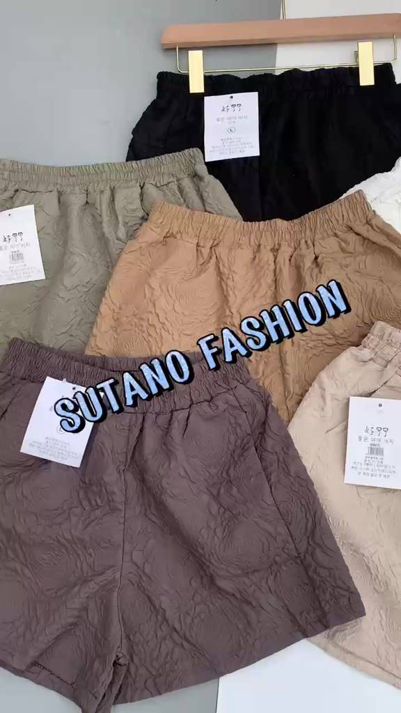 Quần short nữ dập nổi 3D xốp phồng cao cấp - Quần sooc xốp hoa phối nhiều kiểu áo năng động Q508 SUTANO | BigBuy360 - bigbuy360.vn