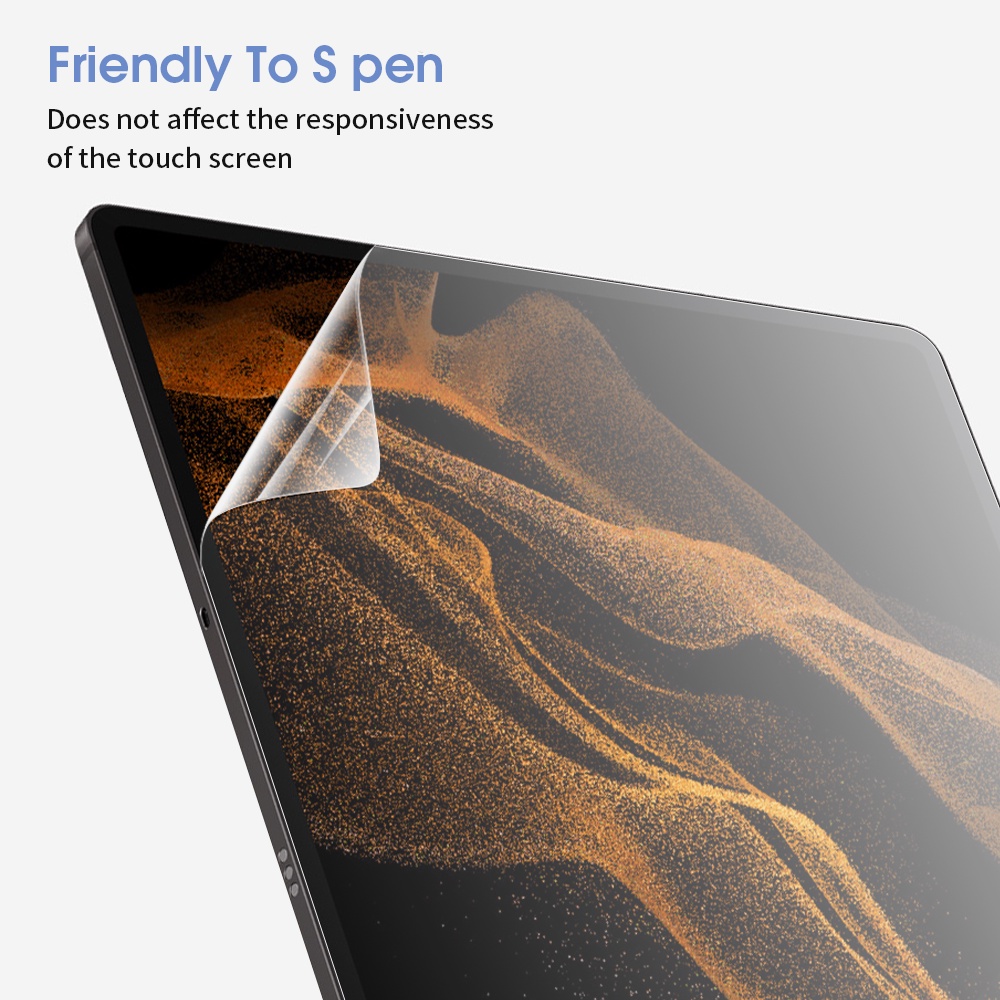 1 Miếng Dán Màn Hình Không Để Lại Dấu Vân Tay Chống Trầy Xước Cho Samsung Galaxy Tab S4 S6 S7 A7 A8