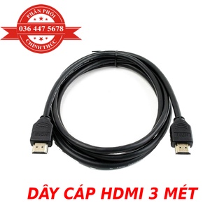 Cable HDMI 3m 2 đầu dây cáp HDMI