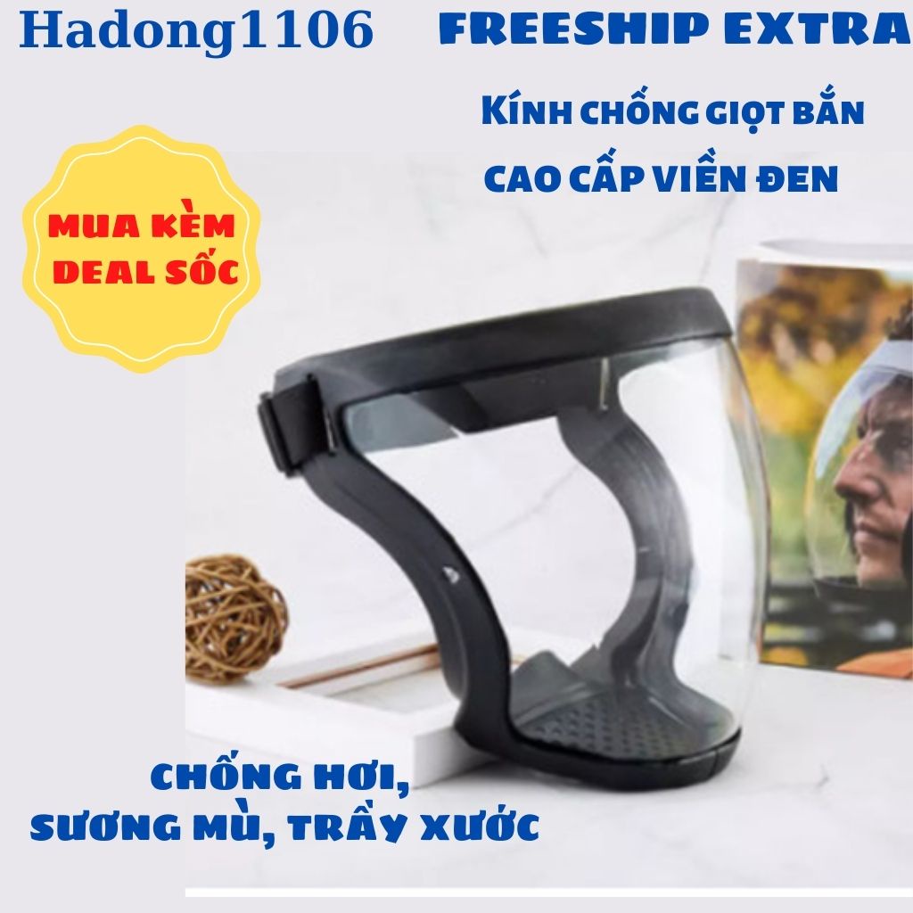 [HÀNG CAO CẤP] Kính bảo hộ chống giọt bắn mắt RC- 002 kèm Khẩu Trang 5 Lớp Có Túi Lọc Khí ĐộC | BigBuy360 - bigbuy360.vn