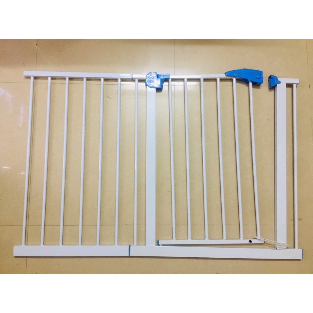 Combo Thanh chắn cầu thang / Thanh chắn cửa &amp; Thanh Nối 45Cm  An toàn cho Bé - Không khoan đục, lắp đặt dễ dàng