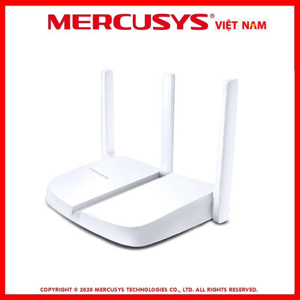 Router bộ phát wifi chuẩn N tốc độ 300Mbps Mercusys MW 305R 300Mbps 3 râu | BigBuy360 - bigbuy360.vn