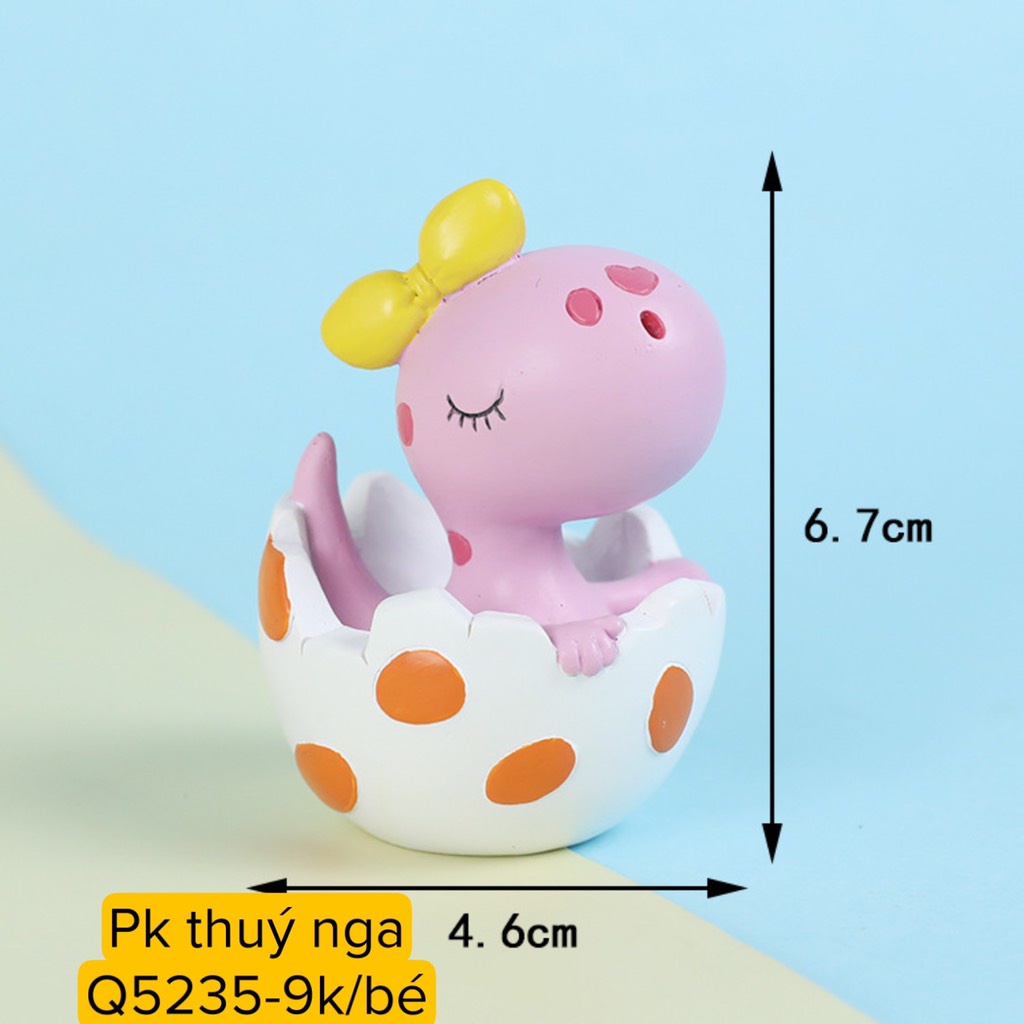 5 Khủng long trứng nhựa