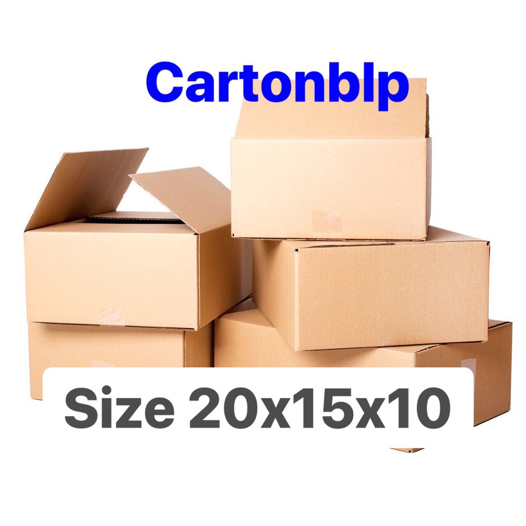 Thùng hộp carton size 20x15x10cm