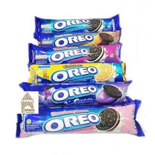 Bánh thỏi quy kem oreo 137g các vị