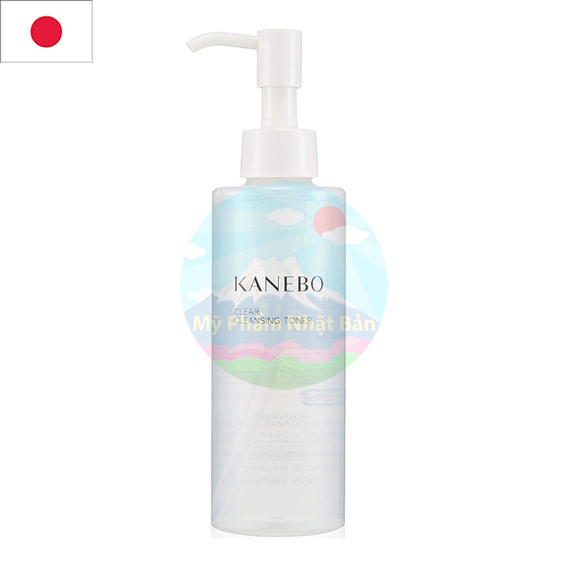 Sữa Rửa Mặt Tẩy Trang Kanebo Clear Cleansing Toner 180ml