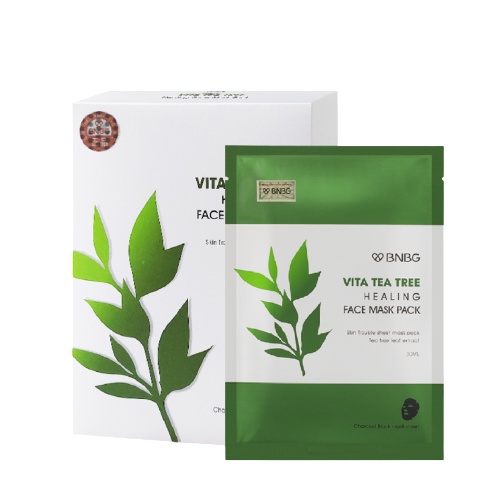 1 Miếng Mặt Nạ Tràm Trà Thải Độc Da Giảm Mụn BNBG Vita Tea Tree Giúp Da Luôn Căng Mịn - KL047