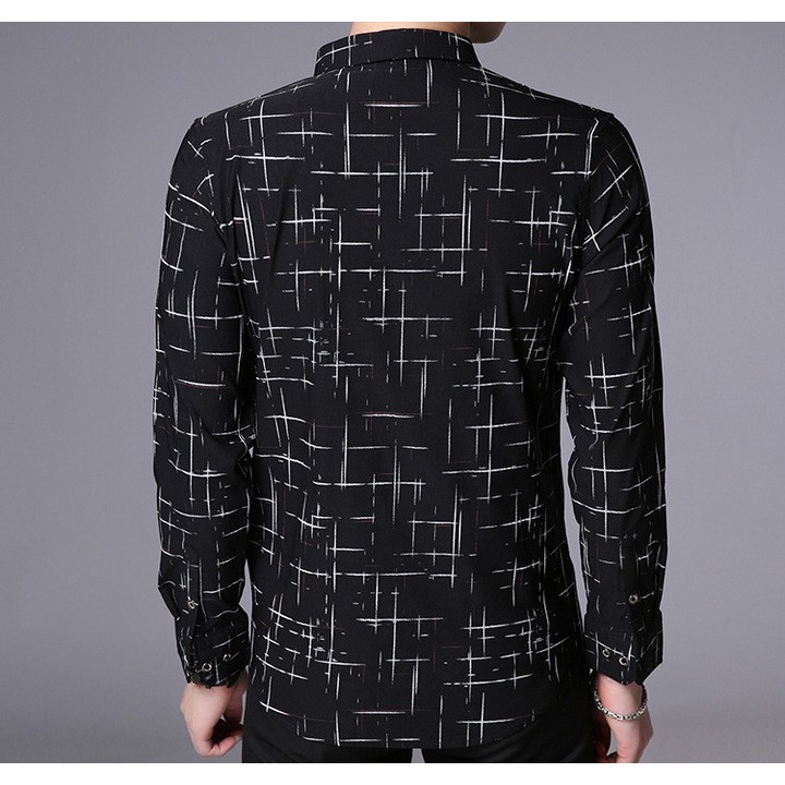 Áo Sơ Mi Nam Dài Tay Họa Tiết Caro Trẻ Trung - Hàng Xuất Khẩu AD00009 | BigBuy360 - bigbuy360.vn