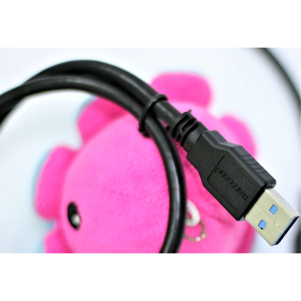 Cáp ổ cứng di động hdd USB 3.0 chính hãng Transcend 0.5m