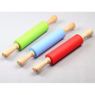 Que cán bột Silicon dài 30cm