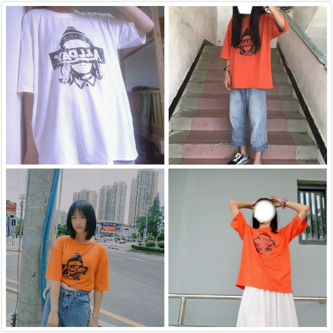 Áo Thun Tay Ngắn Dáng Rộng Phong Cách Hàn Quốc Trẻ Trung Cho Nữ áo thun trơn tay cộc