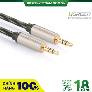 Cáp Audio AUX 3,5mm trên ô tô chính hãng Ugreen cao cấp