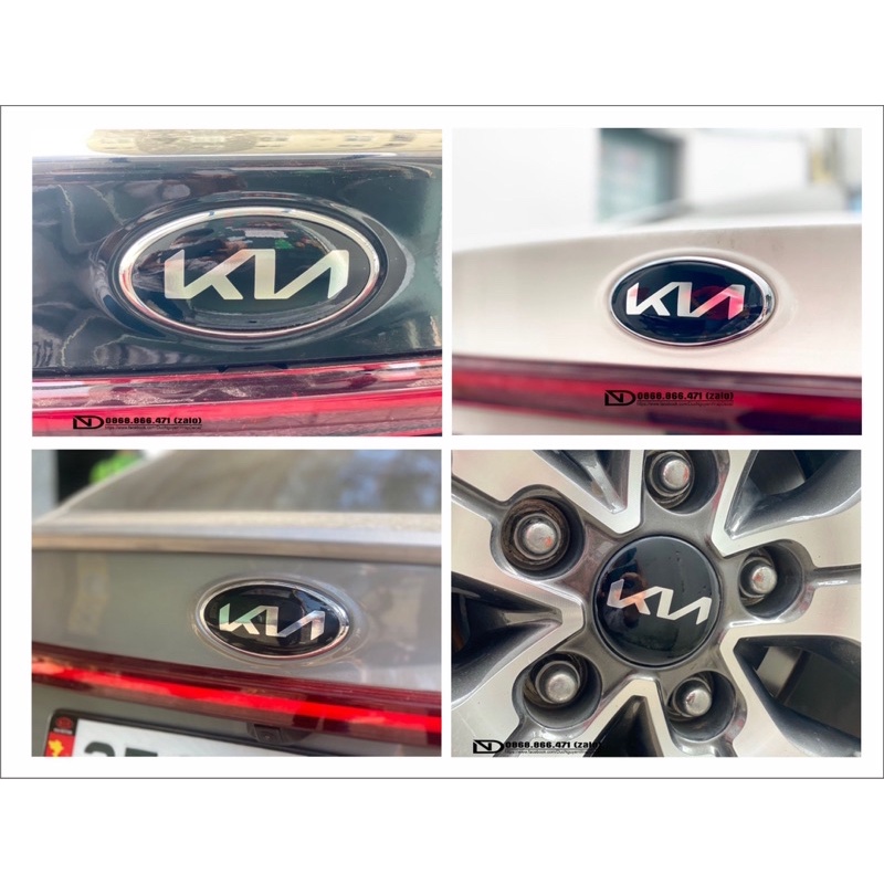 Decal Logo Sorento từ 2015-2021 (7 miếng tặng 3 miếng và 2 miếng dán thử không chữ )