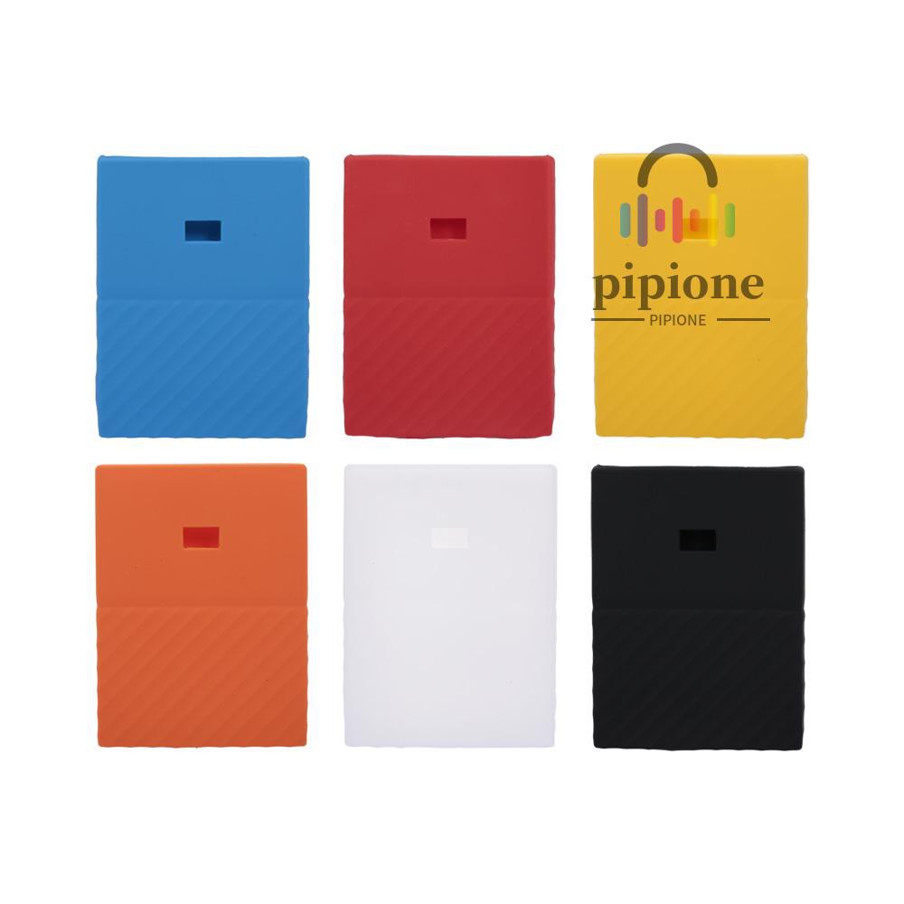 Vỏ Silicone Bảo Vệ Ổ Cứng Ssd Chống Trơn Trượt Cho Wd My Passport 1t 2t