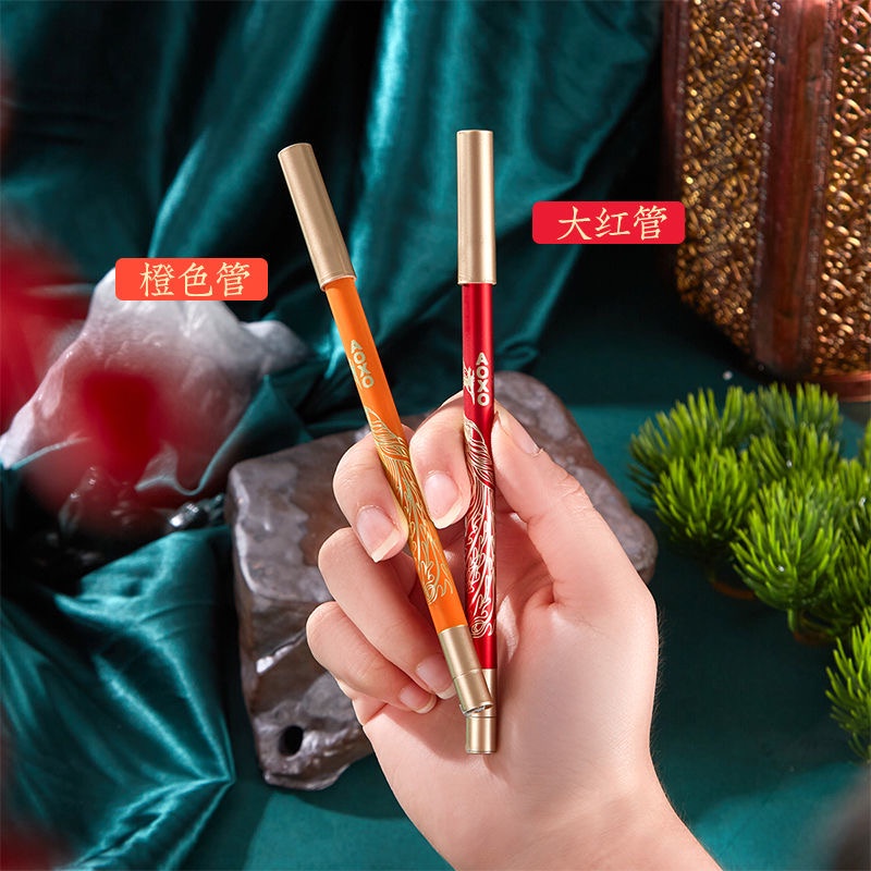 Bút Kẻ Mắt Aoxo Màu Đen Tự Nhiên Lâu Trôi Chống Thấm Nước