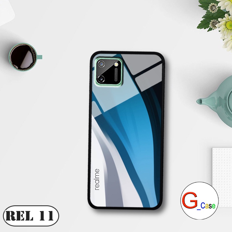 Ốp lưng kính 3D Realme C11