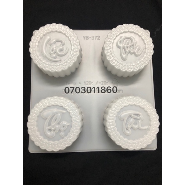 Khuôn làm xôi, rau câu 3D-4D,làm bánh trung thu,Làm thạch - nhiều mẫu