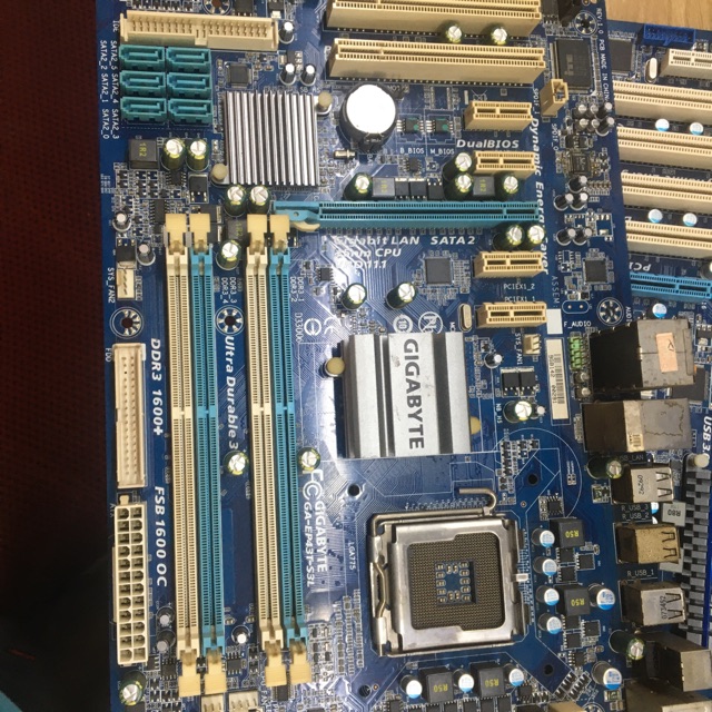 Main GigAbyte Ep43T-SP3L chính hãng nguyên zin