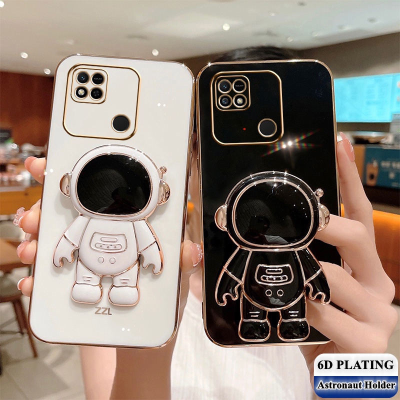 Ốp Điện Thoại Dẻo 6D Kèm Giá Đỡ Cho Redmi Note 11 11Pro Note10 10Pro 10C 9C 10A 9A 9 Note 10 5G Poco X3Pro X3 GT M3 Pro
