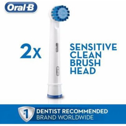 [HOT] Bộ 2 Đầu Bàn Chải Điện Cho Răng Nhạy Cảm Oral-B Sensitive Clean - Nhập khẩu từ Úc - Còn Hàng