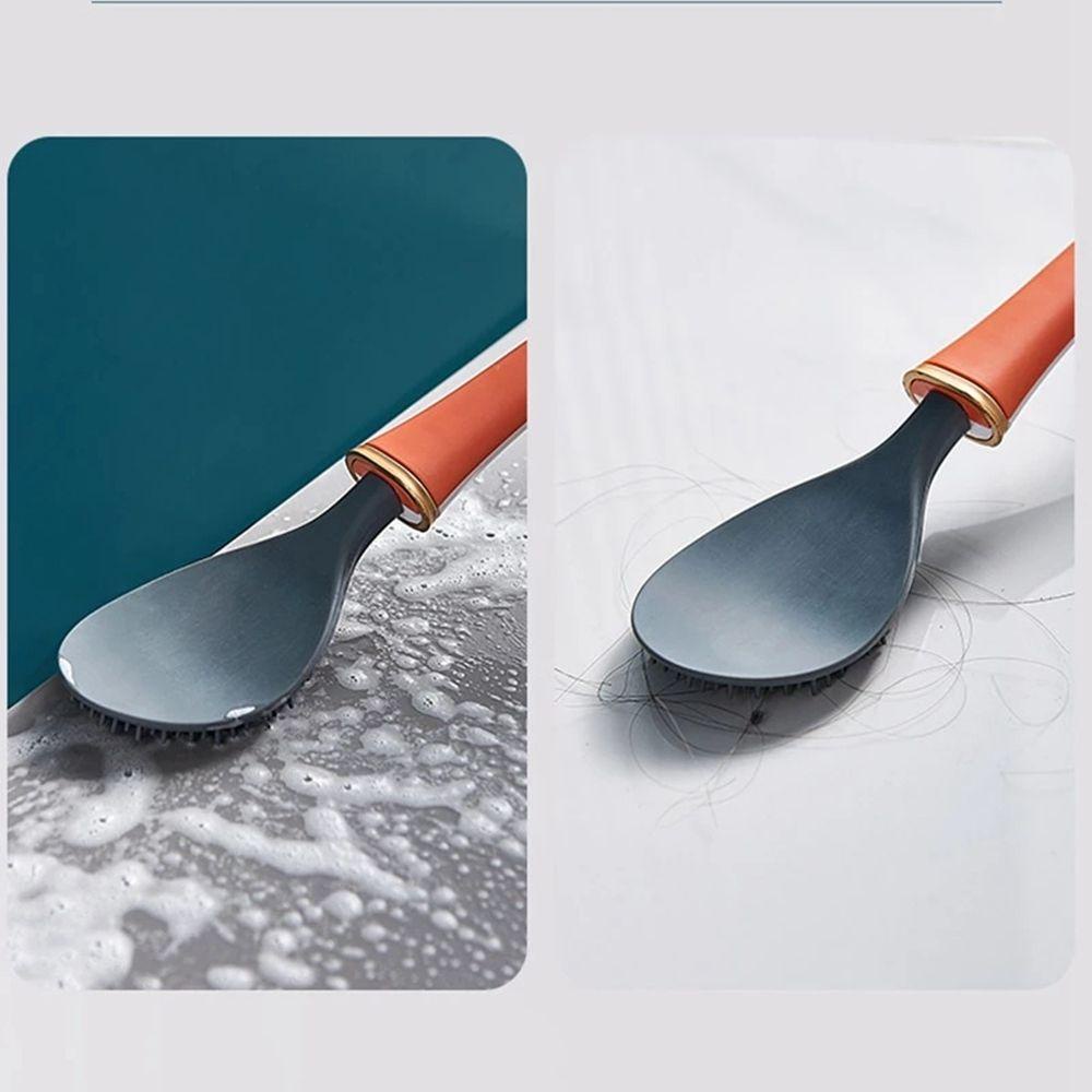 Bàn Chải Chà Toilet Bằng Silicone Gắn Tường Tiện Dụng