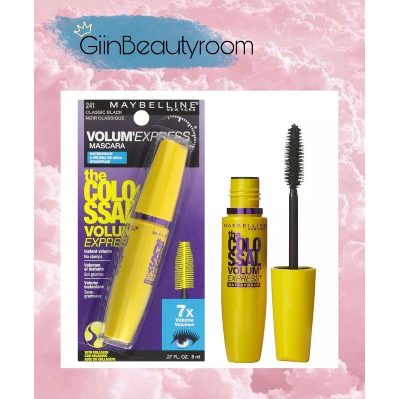 Mascara siêu dày và cong mi Maybeline Colossal 7X