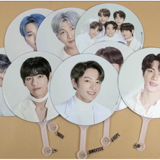 BTS CONCERT TOUR: QUẠT GIẤY - IMAGE PICKET (hàng off, có sẵn)