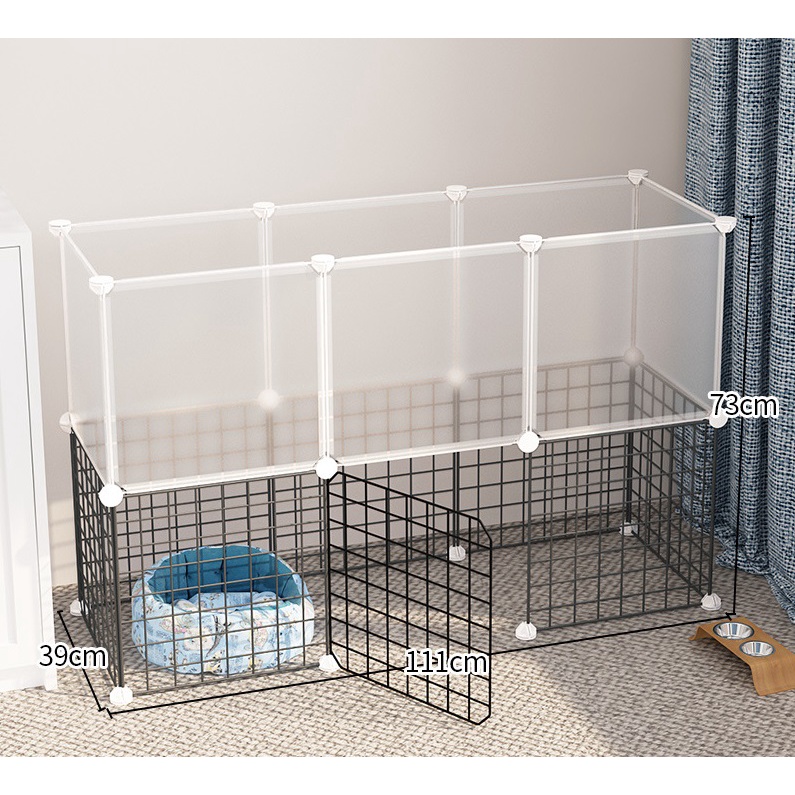 Combo chuồng chó mèo lắp ghép bằng lưới sắt, 40 lựa chọn