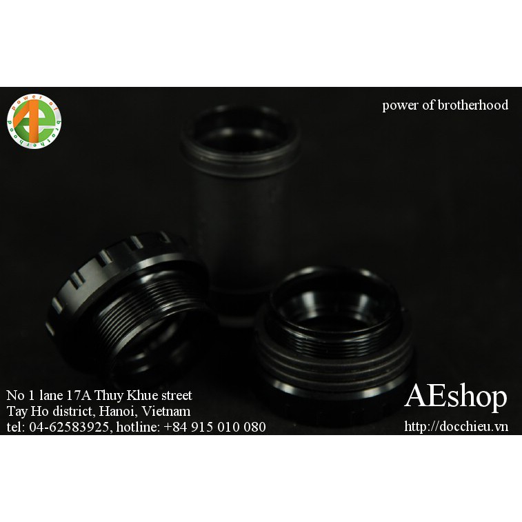 vòng bi trục giữa cốt rỗng BB91 LP 103-130MM cho xe đạp  tương thích Shimano