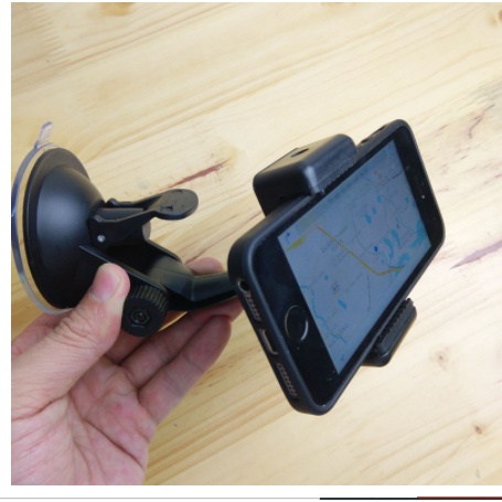 Giá đỡ hít kính treo camera hành trình, smartphone trên ô tô