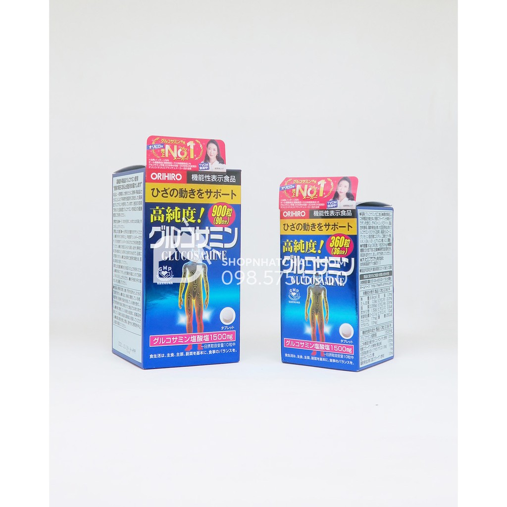 Viên bổ xương khớp Glucosamine Orihiro 1500mg nội địa Nhật