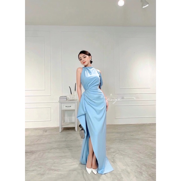 Đầm dạ hội quyến rũ | Màu xanh dương
