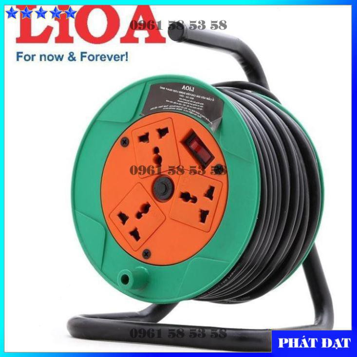 Ổ QUAY CÔNG NGHIỆP 20 mét 15A Lioa QN20-2-15A (HĐ)