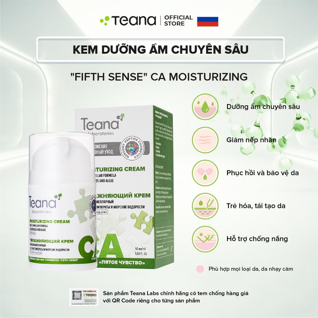 Kem dưỡng Teana "Fifth Sense" CA Moisturizing Cream cấp ẩm chuyên sâu 50ml