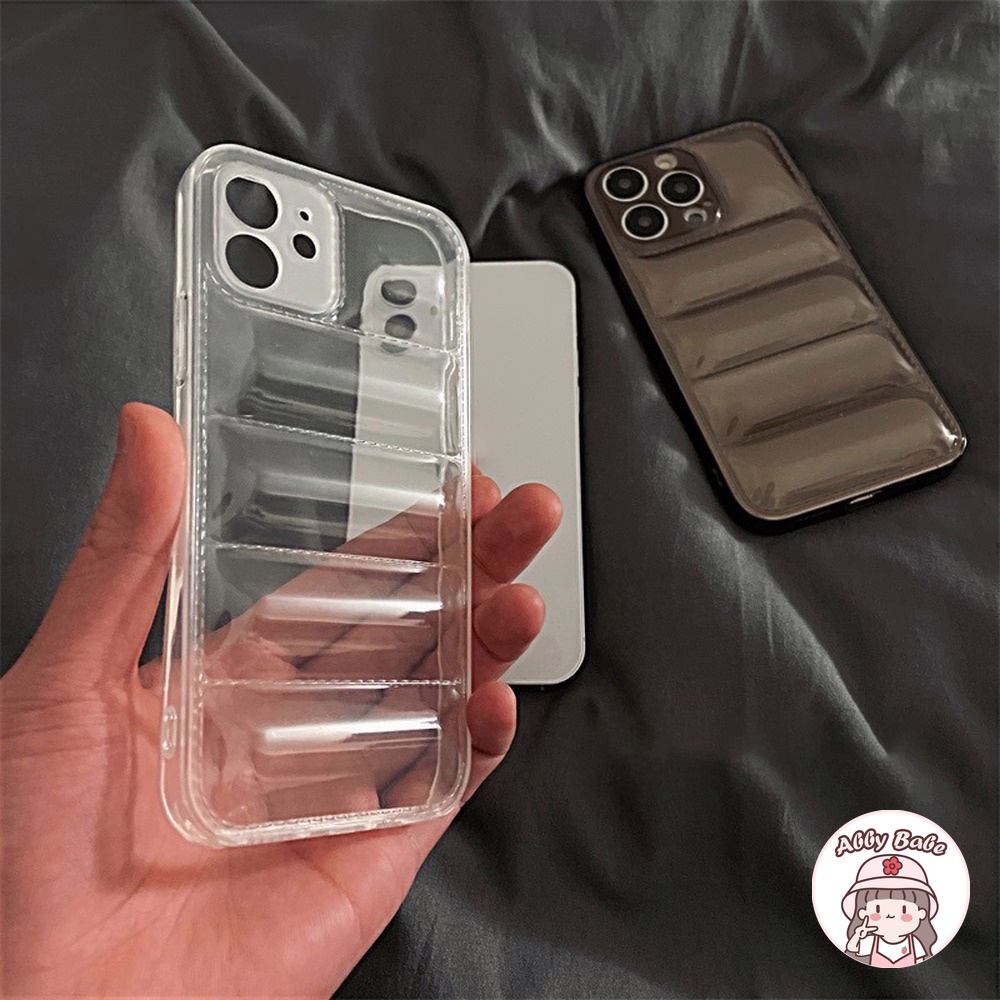 Ốp Điện Thoại TPU Dẻo Trong Suốt Có Túi Khí Chống Sốc 3D Sang Trọng Cho IP 13 12 11 Pro Max X XS XR 8 7 Plus