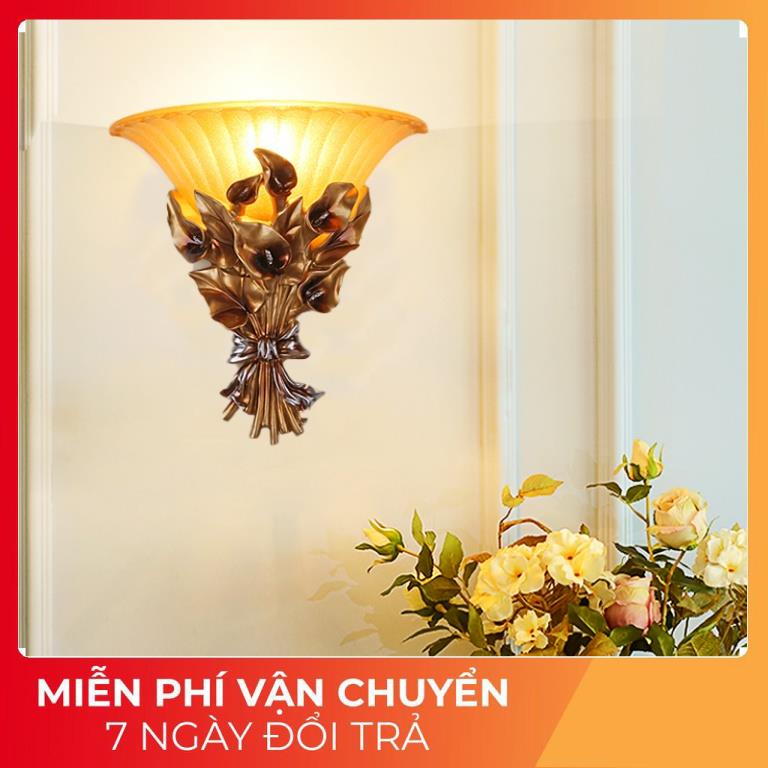 * Bảo hành 1 năm * Đèn Led treo tường gắn tường nhà cầu thang Led , đèn tường mạ đồng giá rẻ