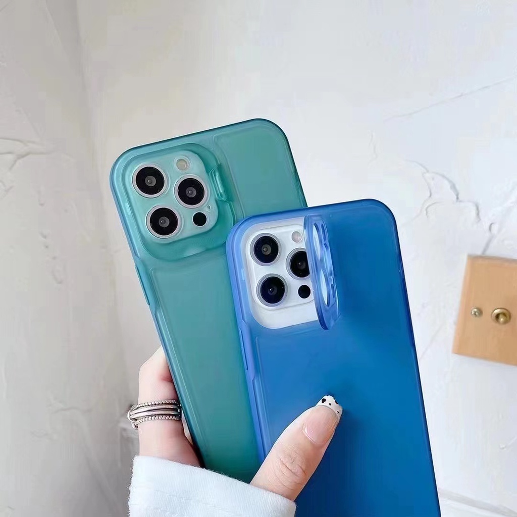 Ốp Điện Thoại Silicone Kèm Giá Đỡ Ẩn Cho iPhone 11 11Pro 11promax xs xr xsmax 7 / 8SE2020 7 / 8 plus
