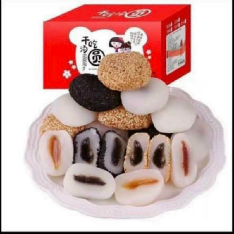 [SẴN] BÁNH MOCHI 2 CÔ GÁI ĐÀI LOAN (thùng 2kg)